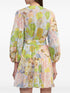 Pop Wrap Mini Dress